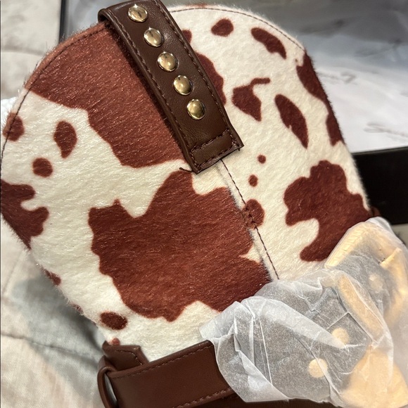 Seven7 Brown and Cream Ankle Booties Brand New In Box Size 8 - Picture 5 of 8